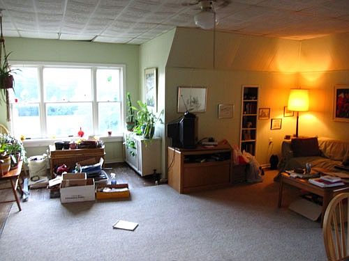 living room front window