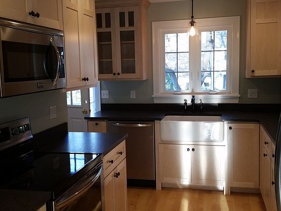 Honed granite,s.s, windows