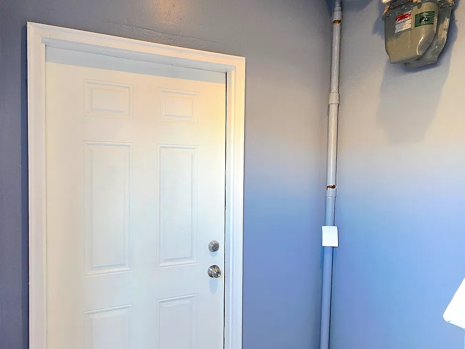 Interior entrance to Unit 1