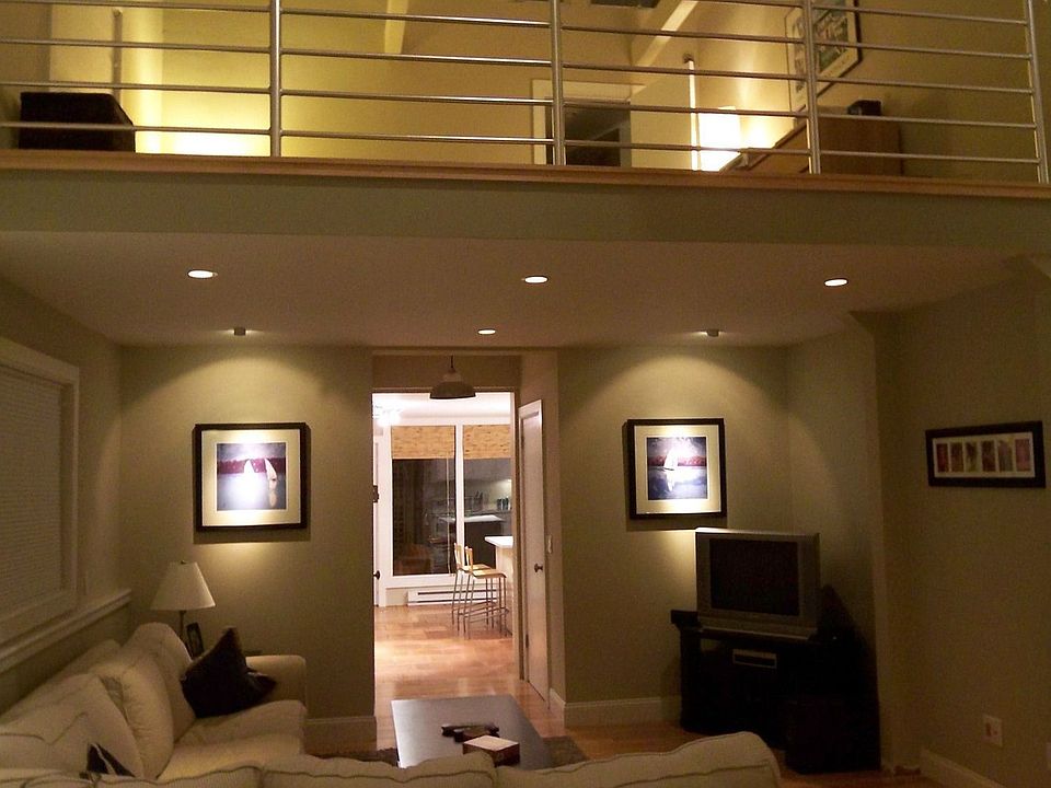 Living Area w/ Loft