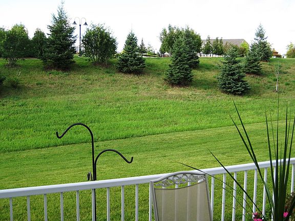 Overlooking the club house common garden