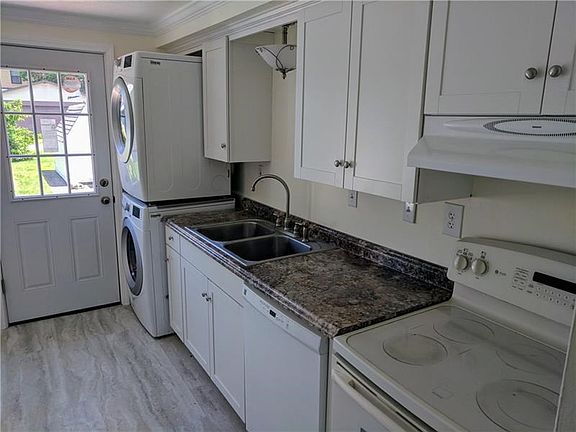 Enjoy the thoughtfully refinished kitchen