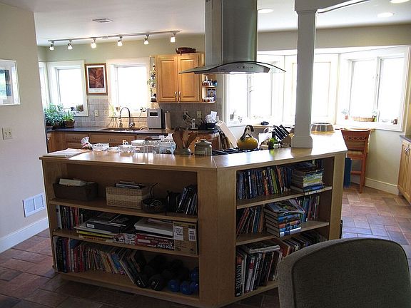 Kitchen as seen from living room