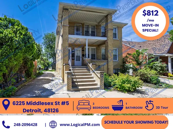 6225 Middlesex St #5, Dearborn, MI 48126