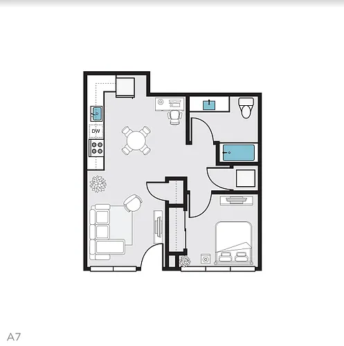 Floor plan A7