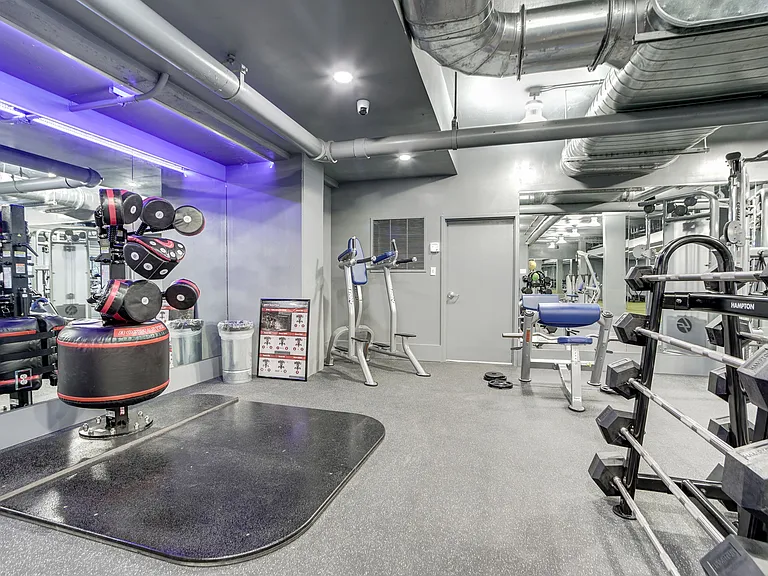 3,800 Square Foot, 24-Hour Fitness Center with Cardio and Free Weights (No Need for a Gym Membership!)