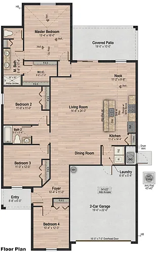 Floor plan Dogwood
