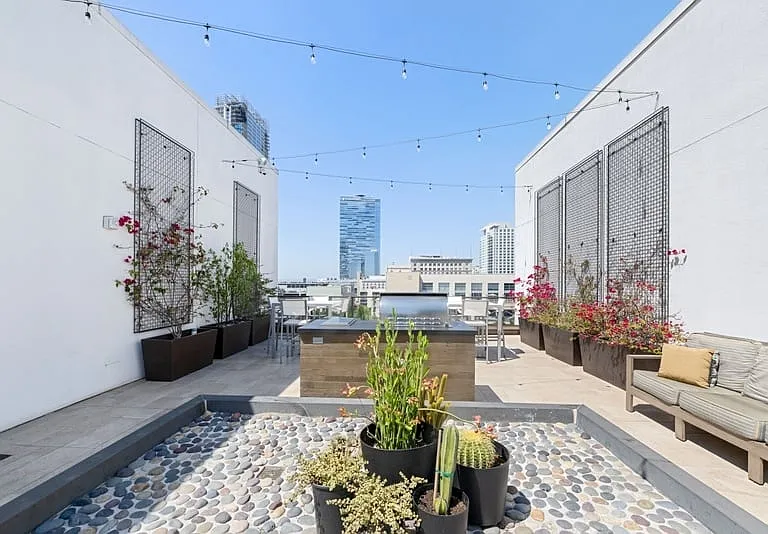 Fire up the flavor on our sky deck grilling station