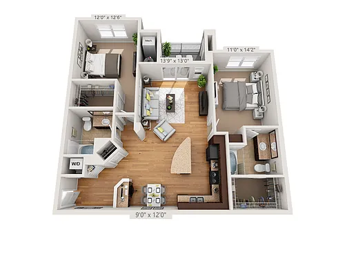 Floor plan Chatfield