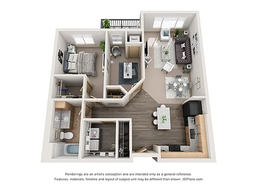 Floor plan Sunset