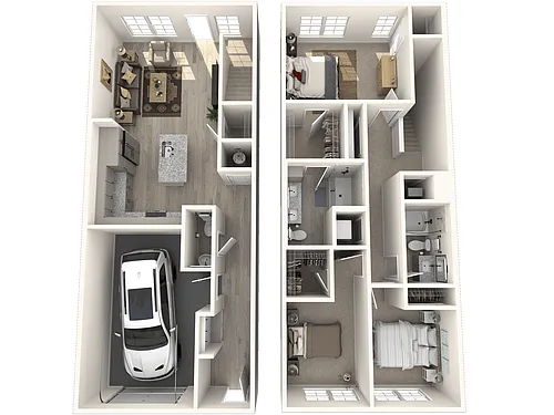 Floor plan C2- TOWNHOME
