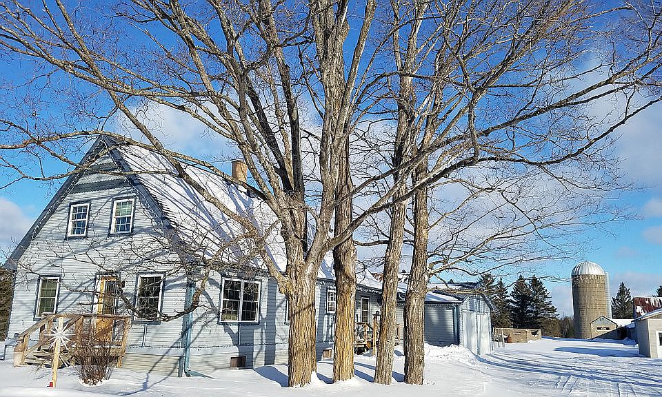 Front and East side house