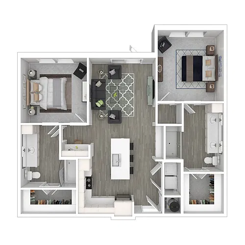 Floor plan B1-Essential Housing