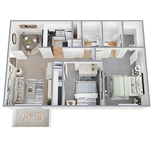 Floor plan B1