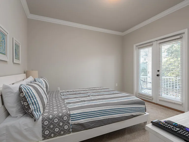 2nd floor bedroom #2 with balcony