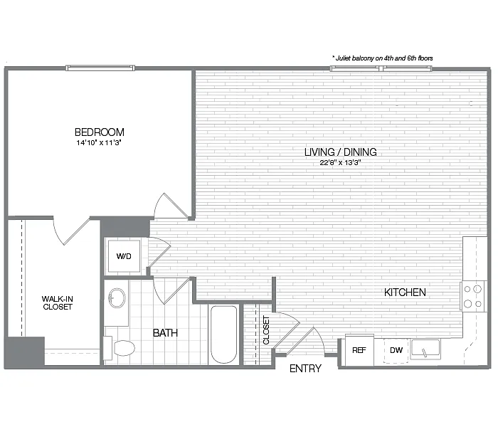 Floor plan Jefferson