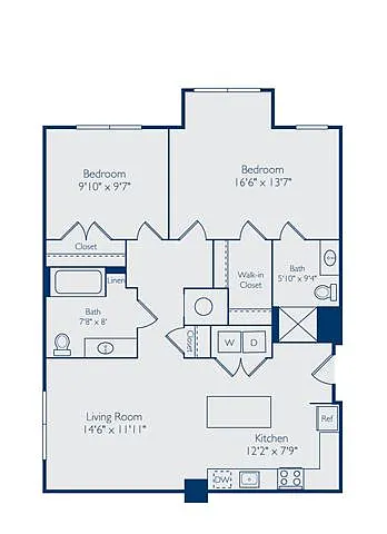 Floor plan B2J