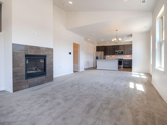 View from Living room to Kitchen