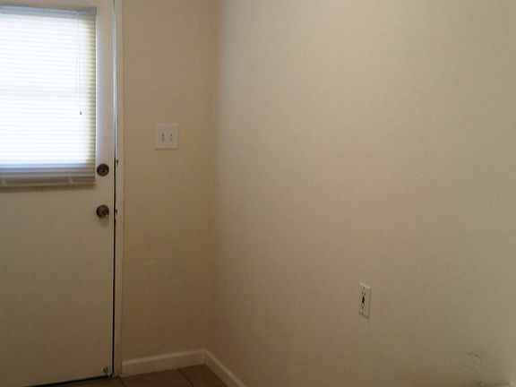 Washer room hook up room