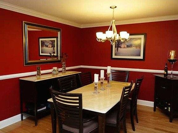 Dining room opens into the Living Room