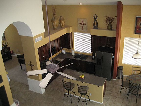 Kitchen View from Loft