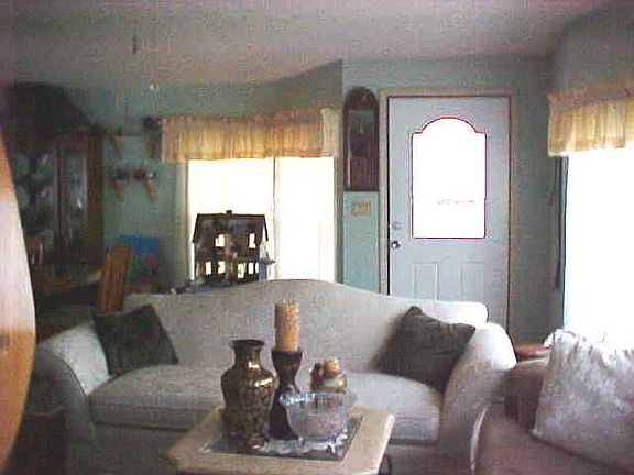 Living room/front door