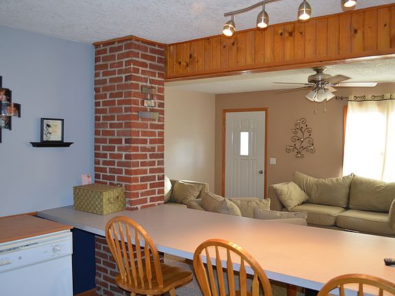 Brfk bar open to living room