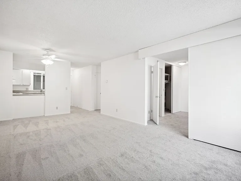 Plan D, 768 sq ft, 2 bed/1 bath