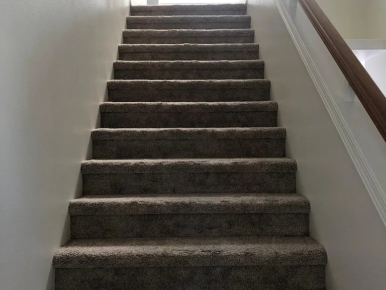 extra wide stairs to the upper 3 bedrooms.