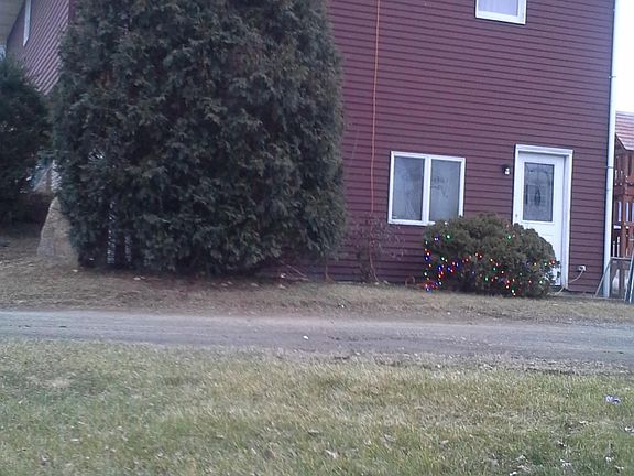 Side view of home with separate entrance as potential home o