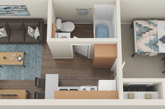 5th image of 401 College Dr NE #105