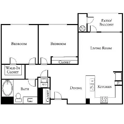 Floor plan 2A1
