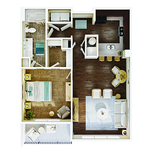 Floor plan The Lancaster