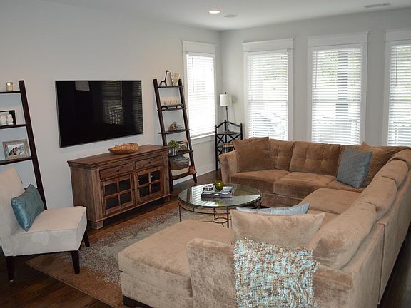 Living room with tons of natural light