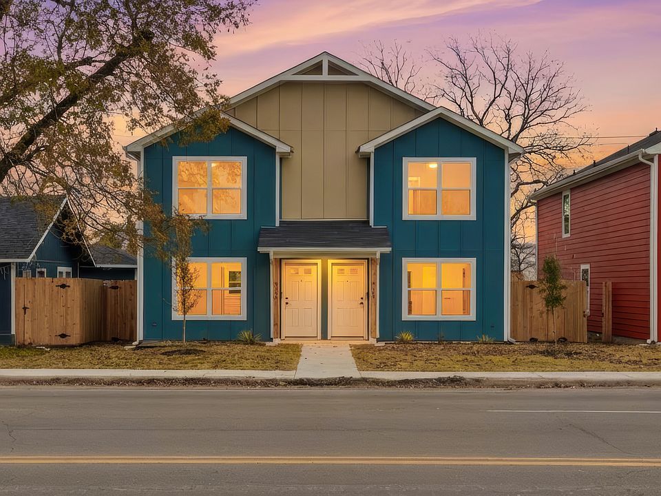 Front view of the home