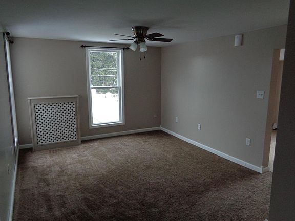 Living room view from hall