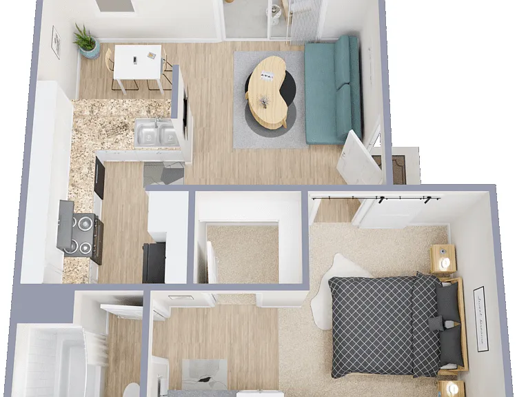 Plan A Floorplan Diagram