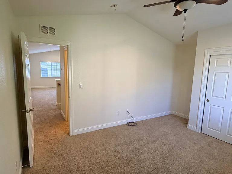 Second floor bedroom looking into media room or home office
