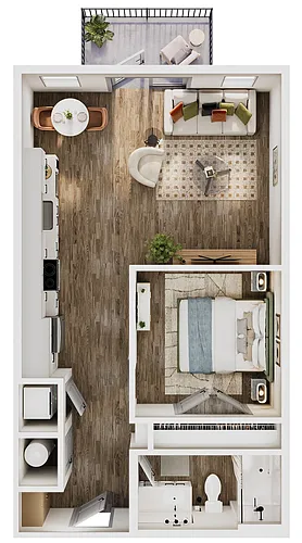 Floor plan The Alexander