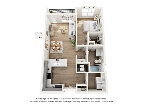 Floor plan Cameo