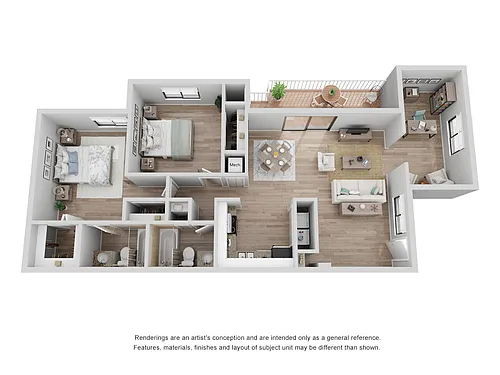 Floor plan B3 Den