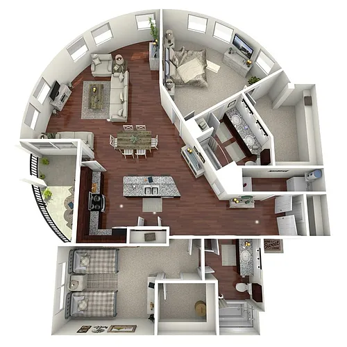 Floor plan B3