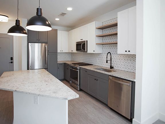 Kitchen with Stainless Steel Appliances