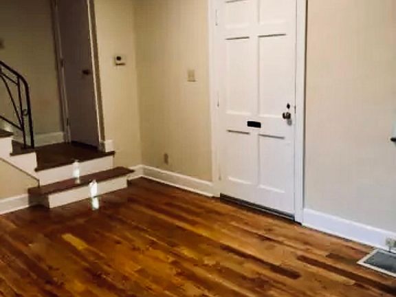 Foyer and living room