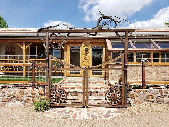 Main house with sun room
