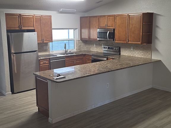 Wide open kitchen