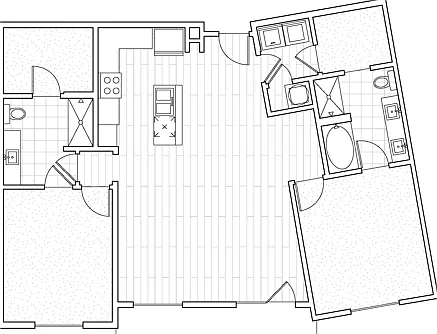 C2d - 2 Bed 2 Bath C2d - 2 Bed 2 Bath