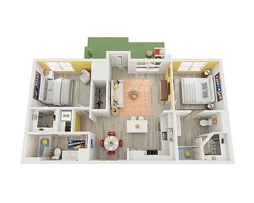 Floor plan B3 - The Lumia