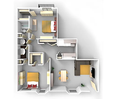 Floor plan B2