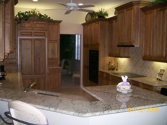 Completely remodeled kitchen